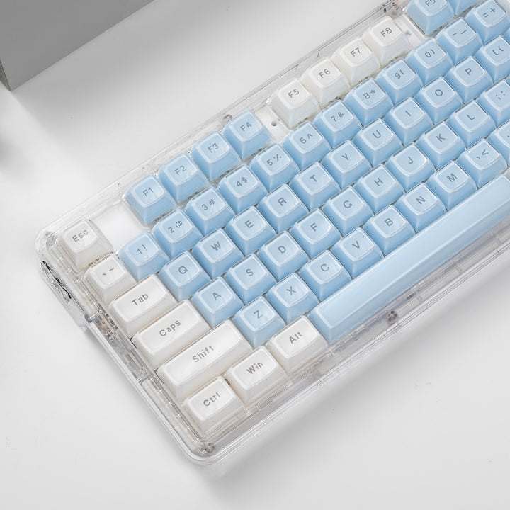 Kiibo Jelly Crystal Keycap Set - Blue