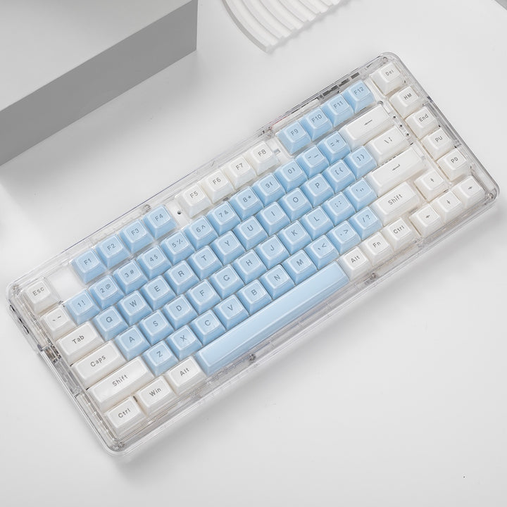 Kiibo Jelly Crystal Keycap Set - Blue