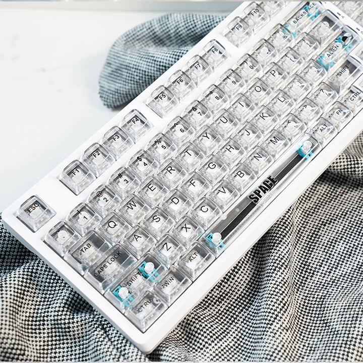 Kiibo Space Crystal Keycap Set - White