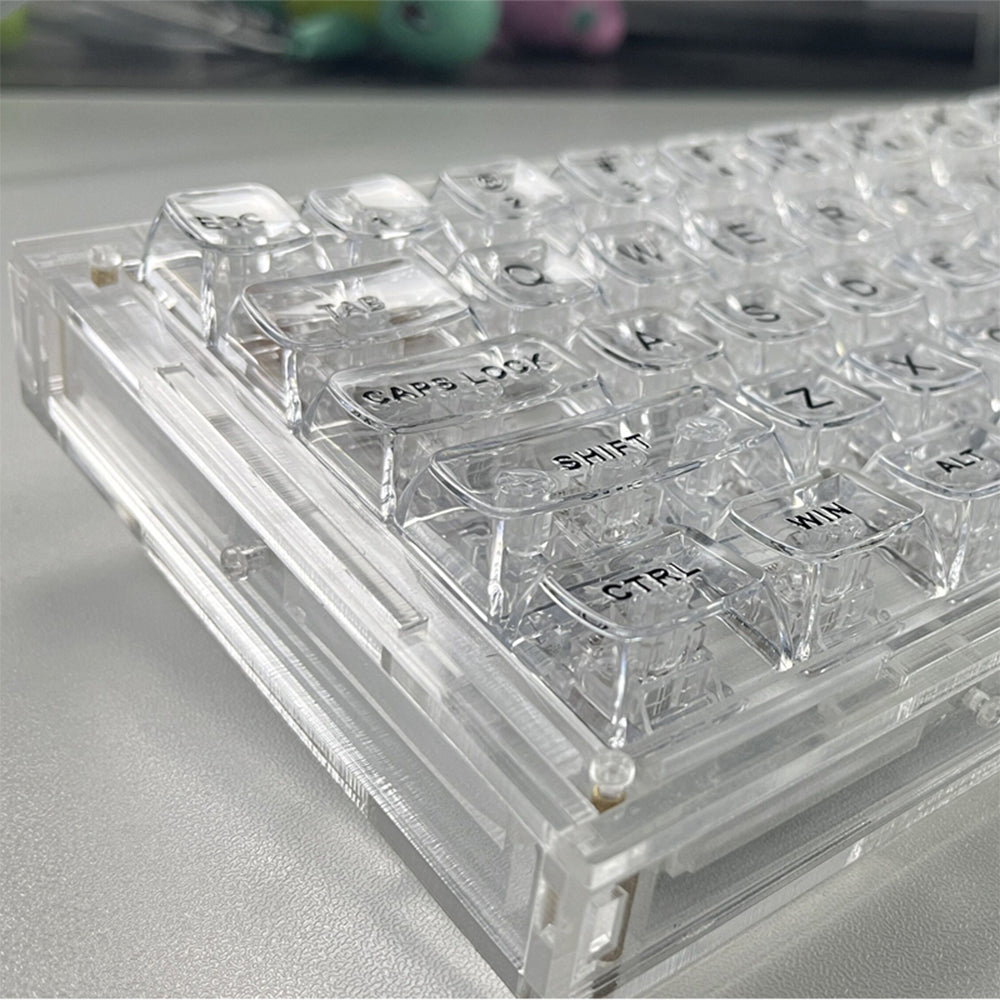 Kiibo Space Crystal Keycap Set - White