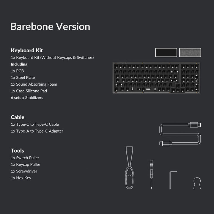 Keychron V5 Knob Version - Barebone