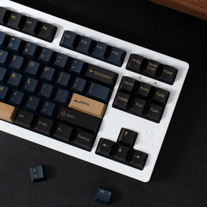 Kiibo Blue Samurai Keycap Set