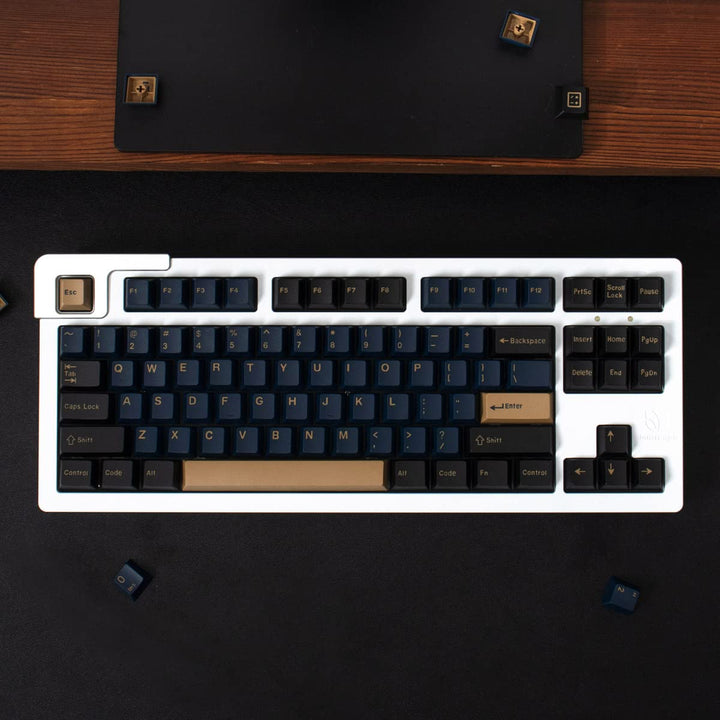 Kiibo Blue Samurai Keycap Set