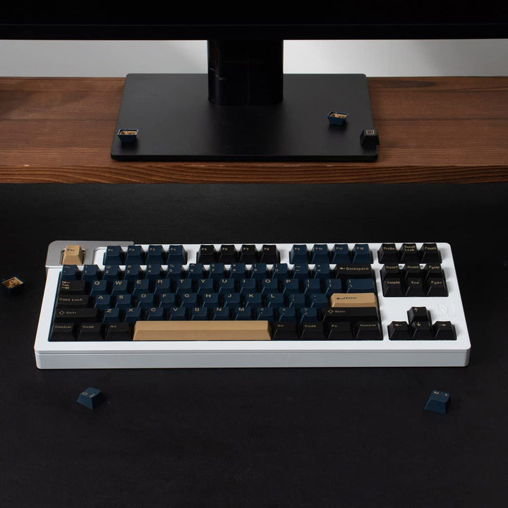 Kiibo Blue Samurai Keycap Set