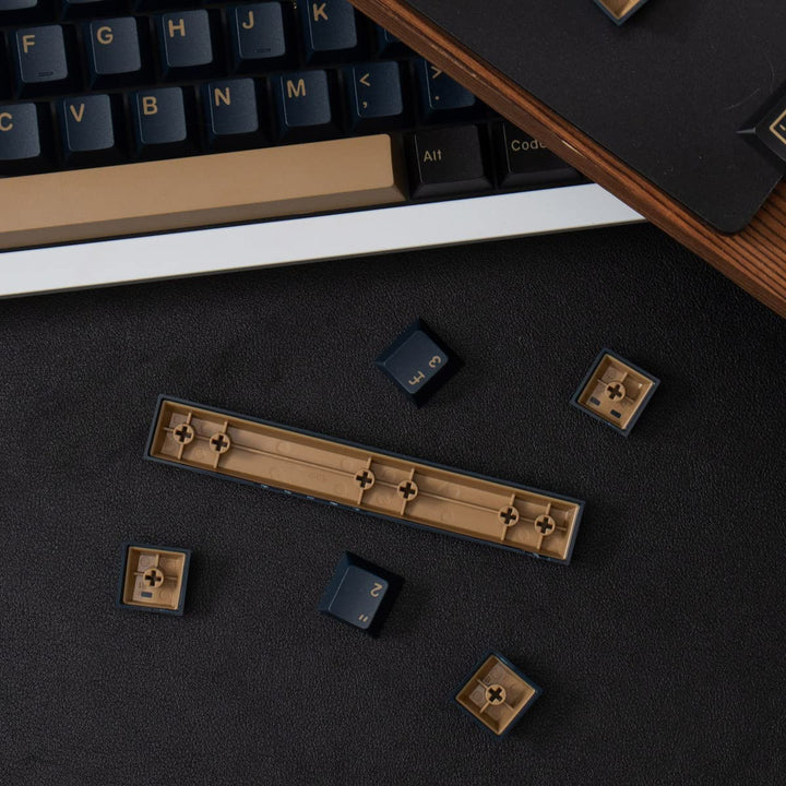 Kiibo Blue Samurai Keycap Set