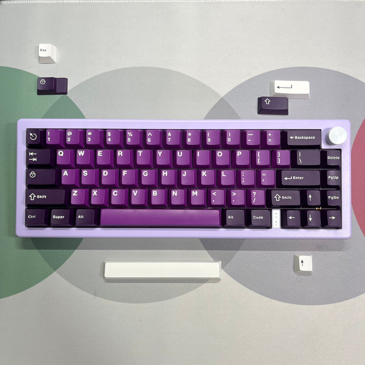 Kiibo Customized GMK67 - Amethyst