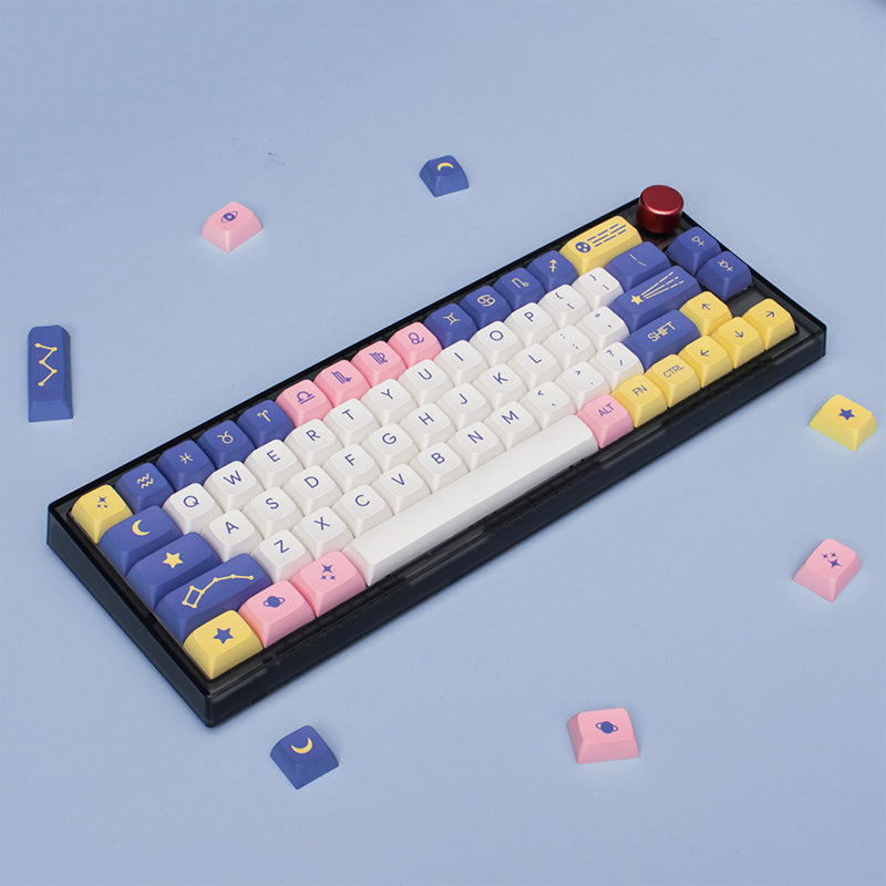 Kiibo Astrology Purple Constellation Keycap Set