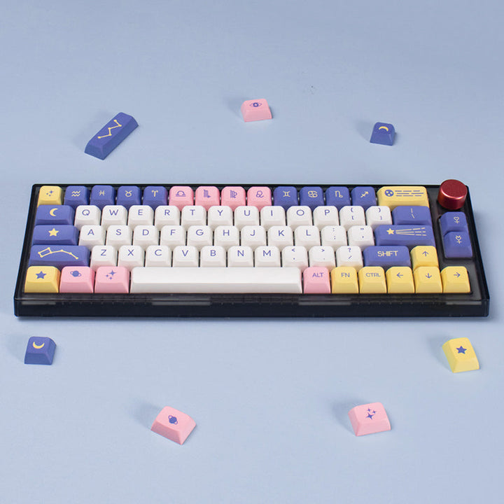 Kiibo Astrology Purple Constellation Keycap Set