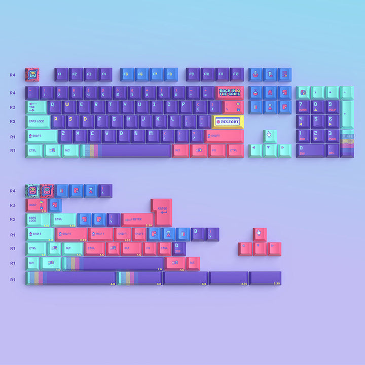 Keytok Back In The Game Keycap Set